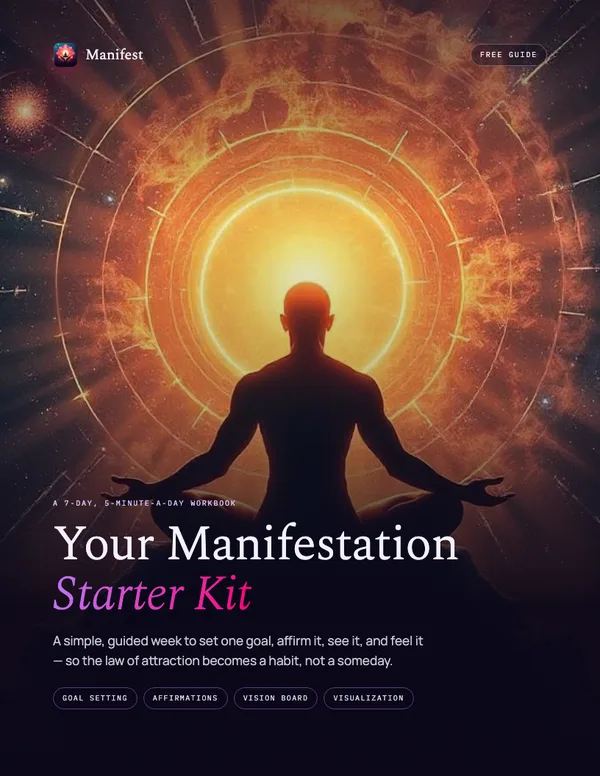 Cover of Your Manifestation Starter Kit